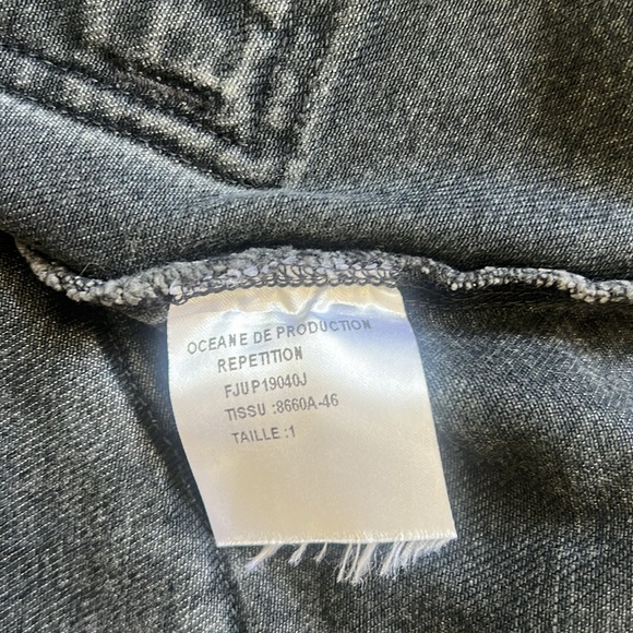 The Kooples Jean Denim Mini Skirt- utiliarian style - Picture 5 of 5